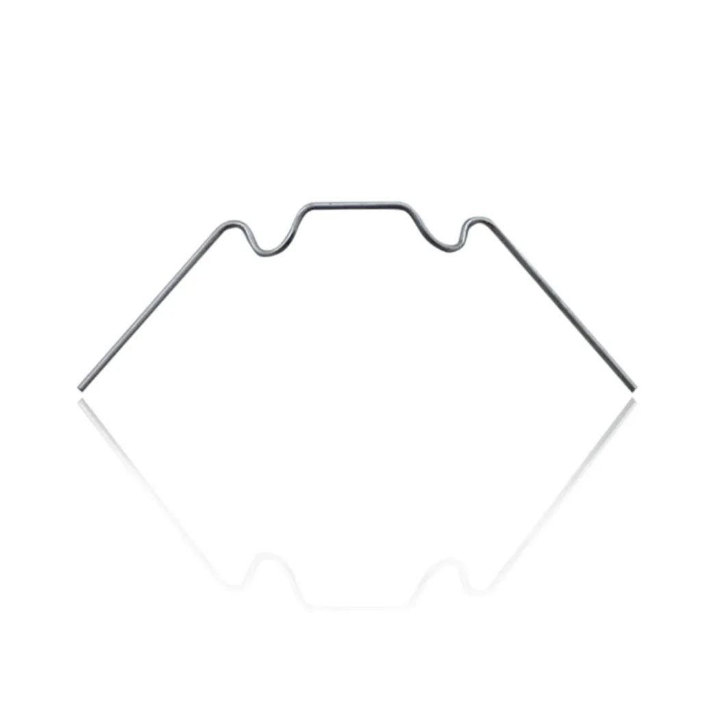 Greenhouse clamps made of stainless steel, 100 pieces