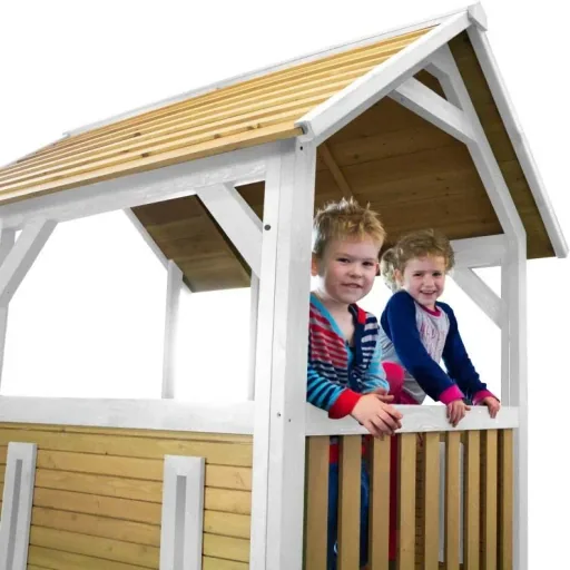 Pumba Play Tower Brown/White - White Slide