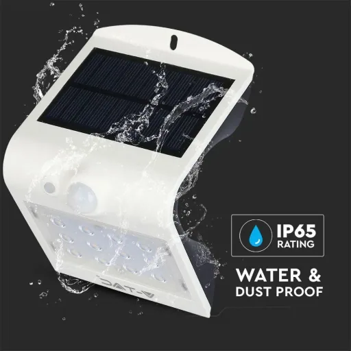 VT-767-2 LED solar outdoor lighting - 1.5W - 220Lm - white
