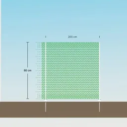 Universal boundary fence, 20 m