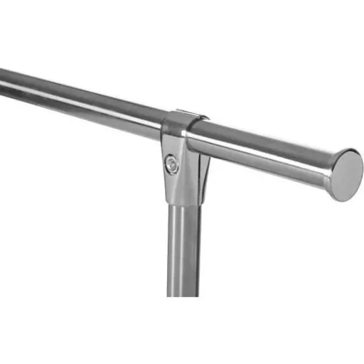 Metal Clothes Rack MP61 - 75kg Capacity - 120x50x120cm