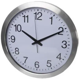 Wall clock made of aluminum - Ø 40 cm