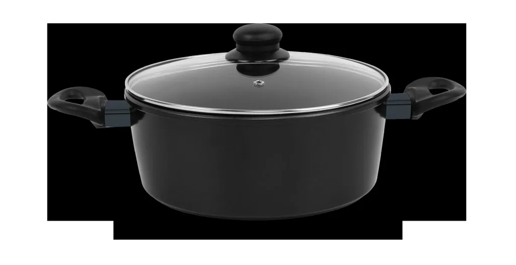 Carbon Cooking/Frying Set Black, 7-piece