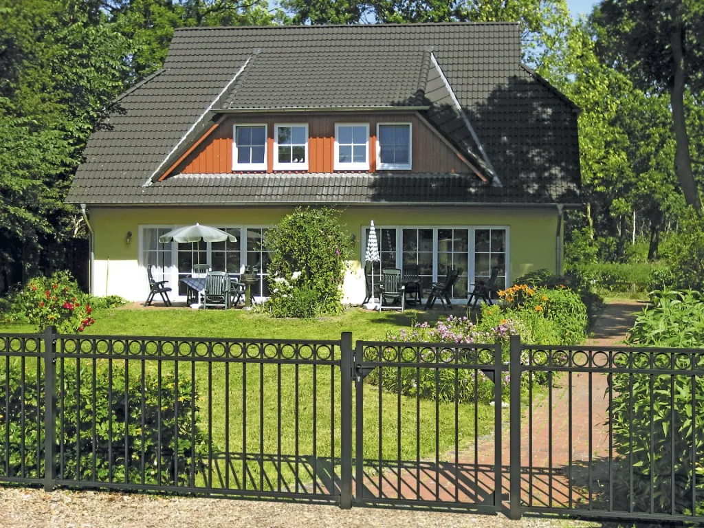 Complete fence set Circle, for setting in concrete, anthracite, height 120 cm, length 10 m