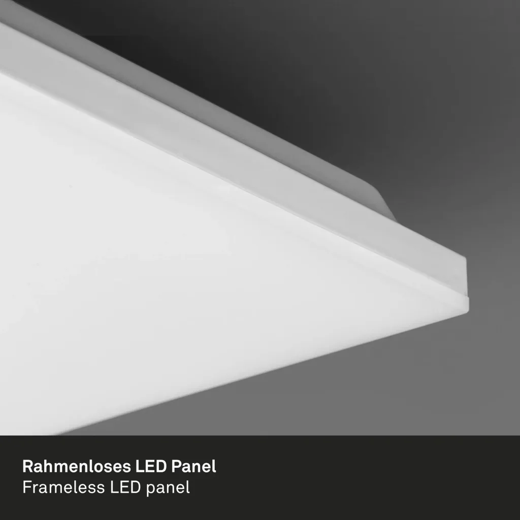 Frameless LED panel, rectangular, 24 watts, white