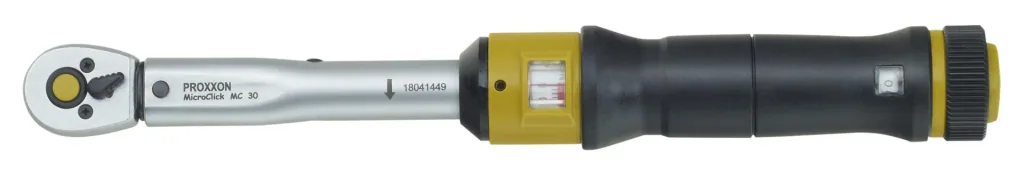 MicroClick torque wrench MC 30, 6 - 30 Nm, 1/4"