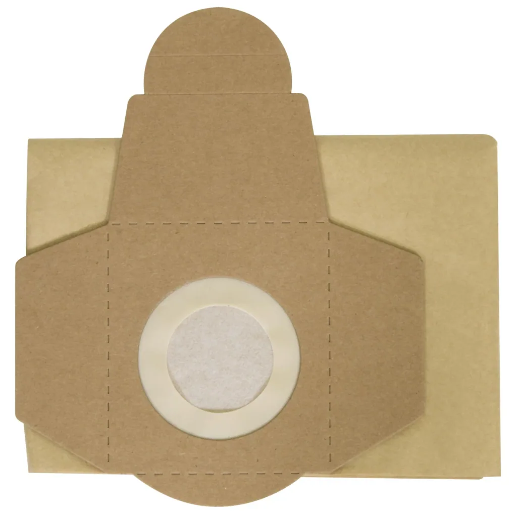 Papieren filterzakken 12 l, 5 stuks
