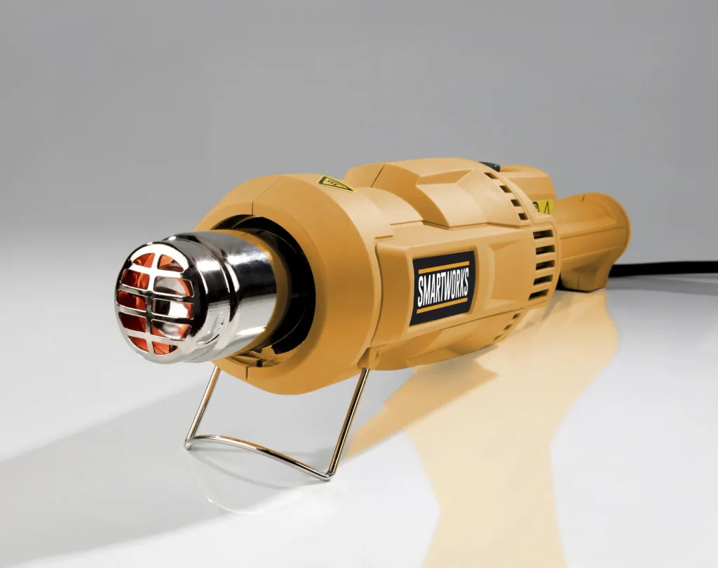 Hot air weed killer + root thorn attachment