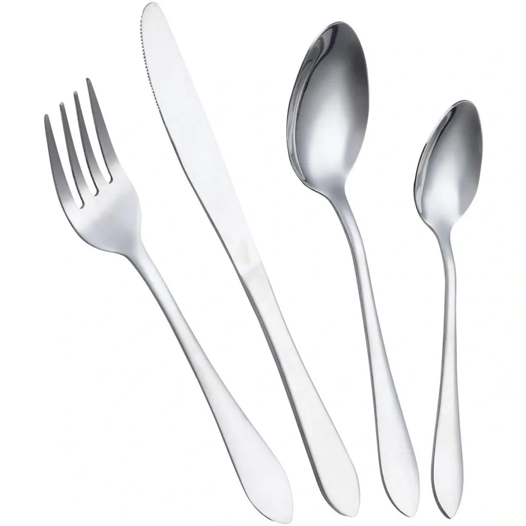 Cutlery set - 24 pieces - Stainless steel
