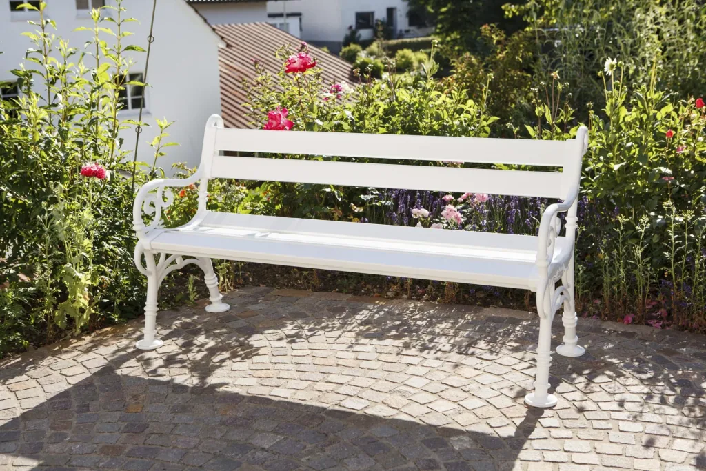 Country house bench Linderhof 3-seater