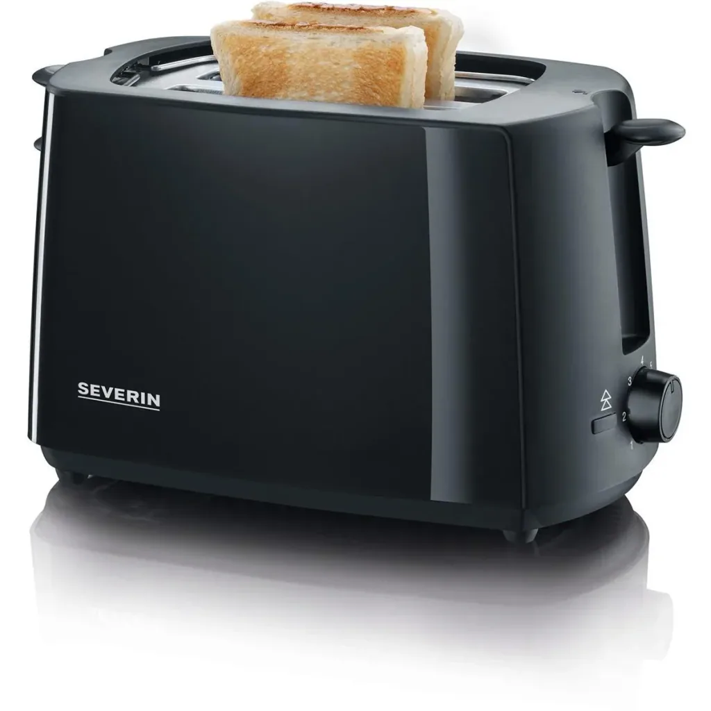 Toaster - 700 Watts - Black