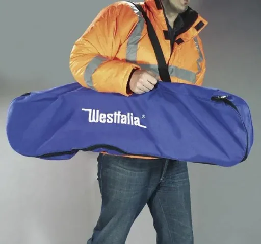 Transport and storage bag for hedge trimmers