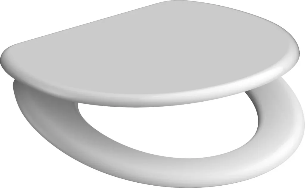 Duroplast toilet seat "WHITE" with automatic lowering