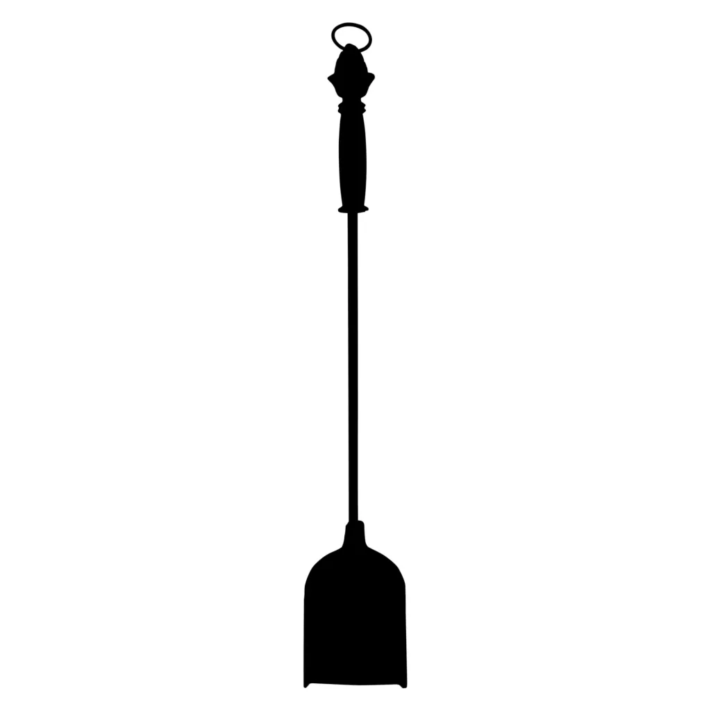 Fireplace appliances, set of 4, black