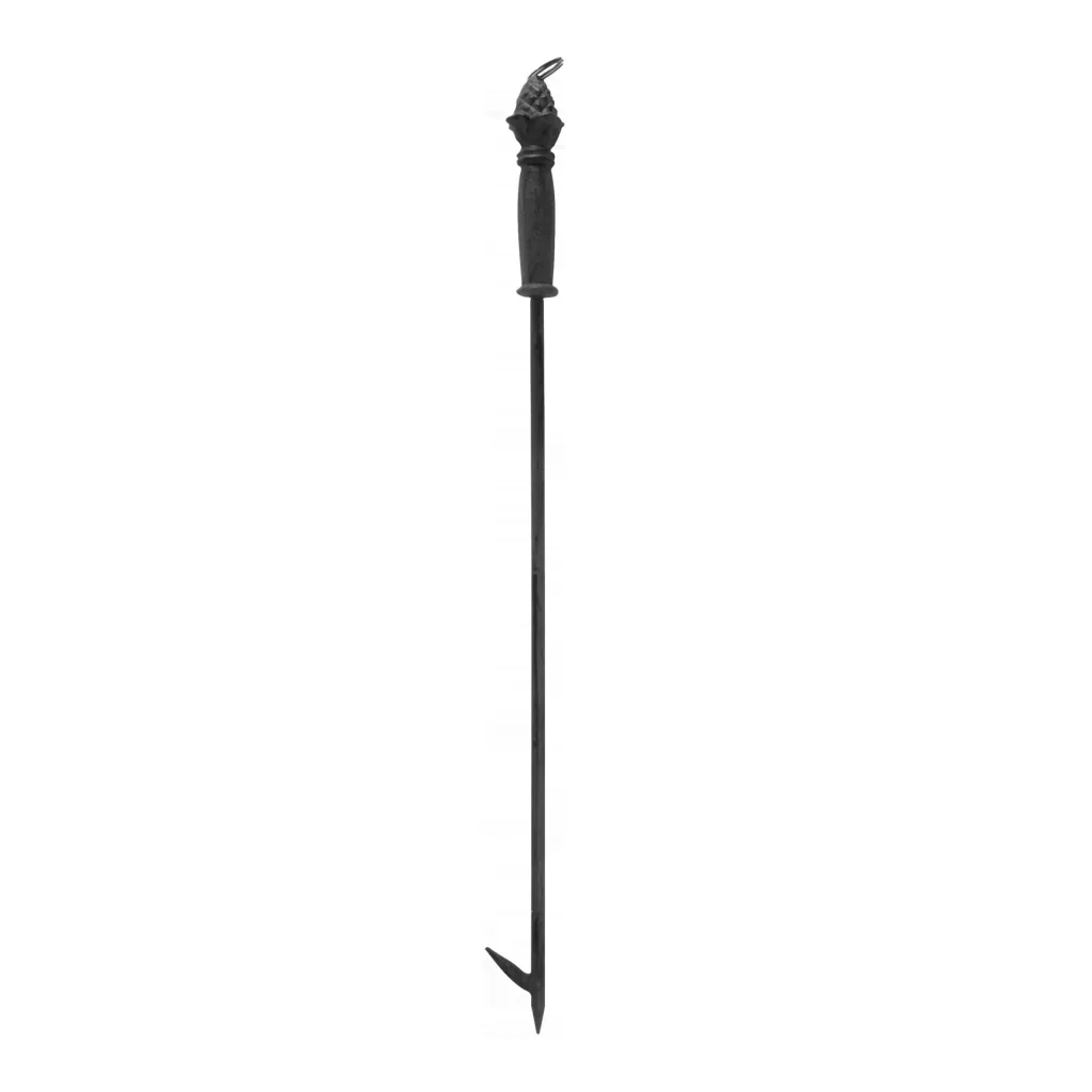 Fireplace appliances, set of 4, black
