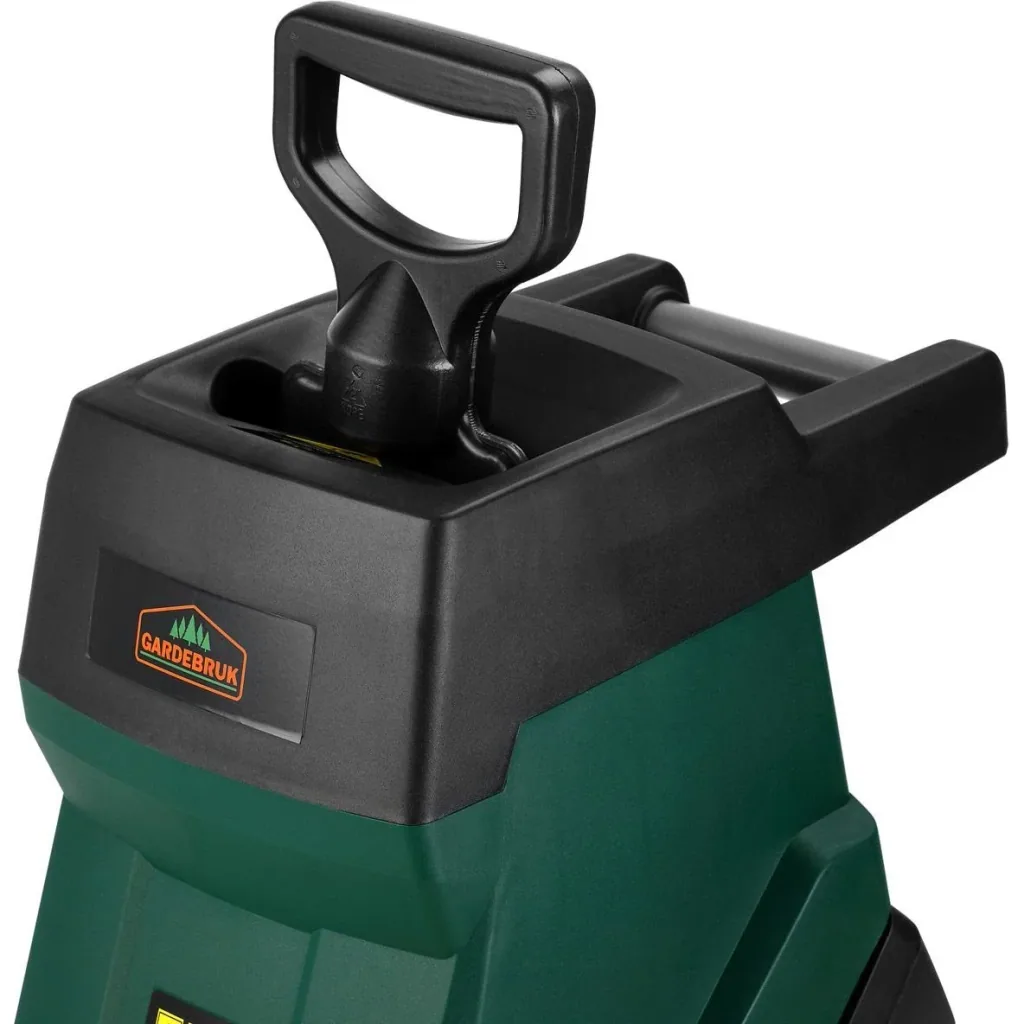 Paper shredder with 50L waste container