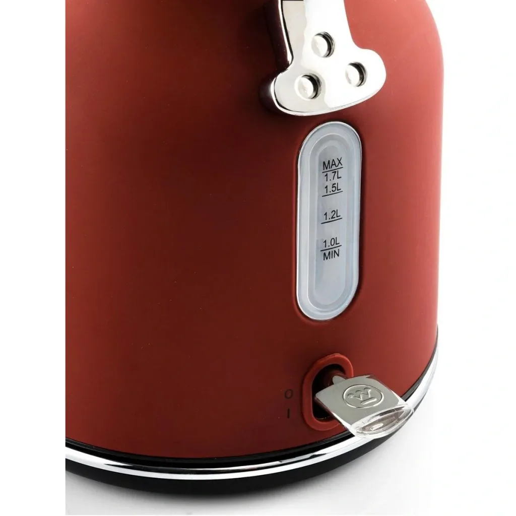Retro Kettle - 1.7 Liters - Red