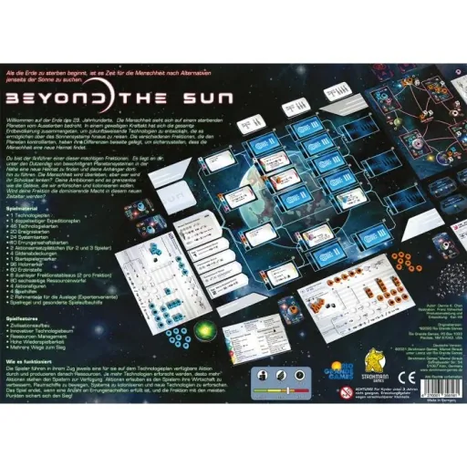 Board game - Beyond the Sun