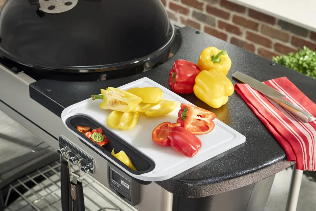 Cut & Catch cutting board