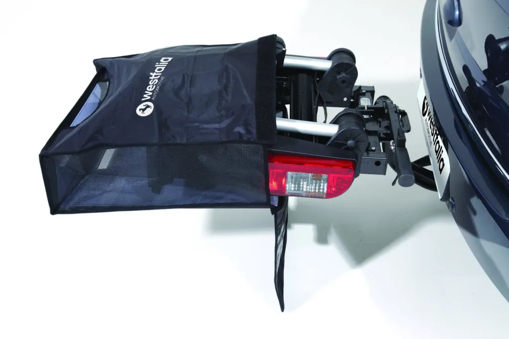 Transport bag for bike rack
