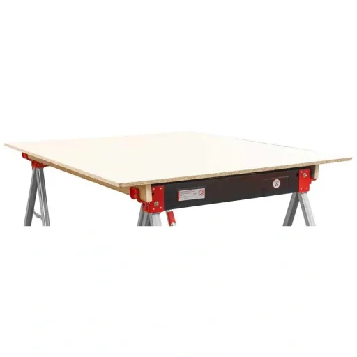 Sawhorse workbench - height adjustable - foldable - 590 kg