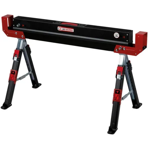 Sawhorse workbench - height adjustable - foldable - 590 kg