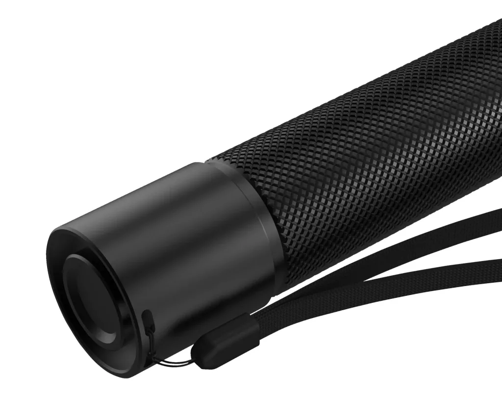 Professional COB LED metal flashlight with power bank function IPX7, rechargeable