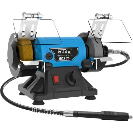 Grinding machine double grinder GDS75 including accessory set