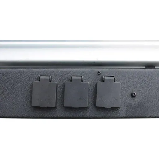 Machine frame universal GUG290 with 3 sockets - 167x66x81 cm