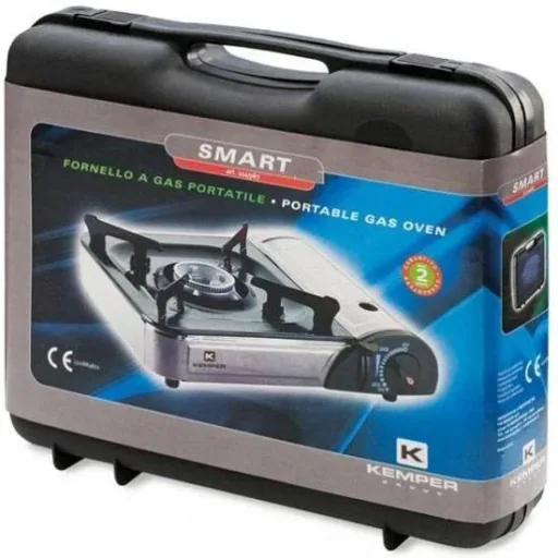Portable gas stove - gas grill - 2200W - 33x29x8 cm