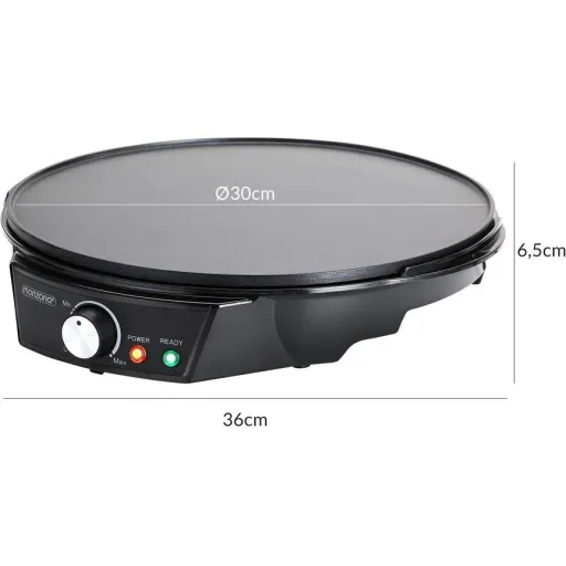 Crêpe machine - 1200W - incl. accessories