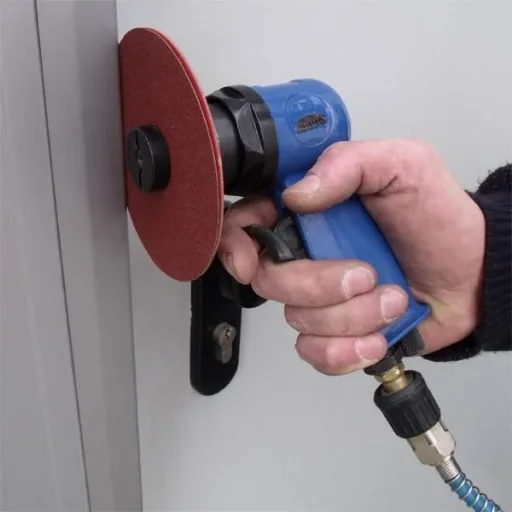 Pneumatic disc sander