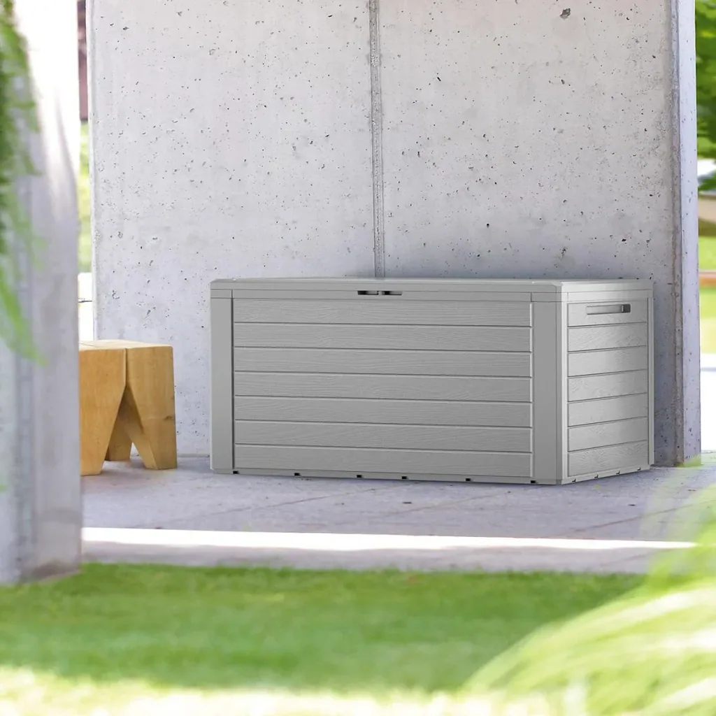 NL Luxury Storage Box - Grey - 120x46x57cm - Plastic