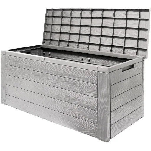 NL Luxury Storage Box - Grey - 120x46x57cm - Plastic