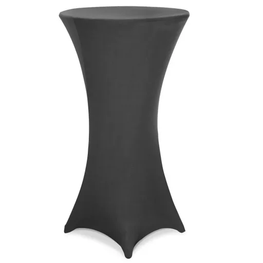 Table cover anthracite Ø70cm