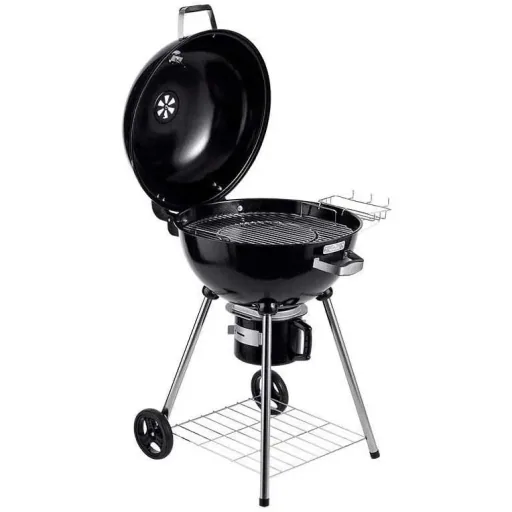 Vargan Kettle Grill - Charcoal Grill - Cooking Surface 44 x 32 cm - Black