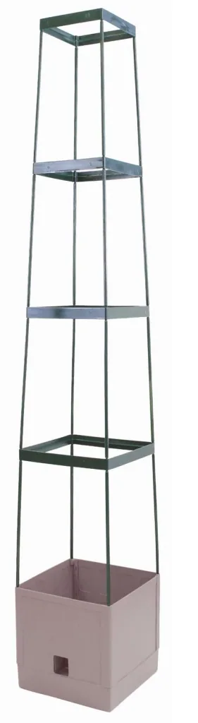 Plant tower Maxitom, anthracite in a value set with cover