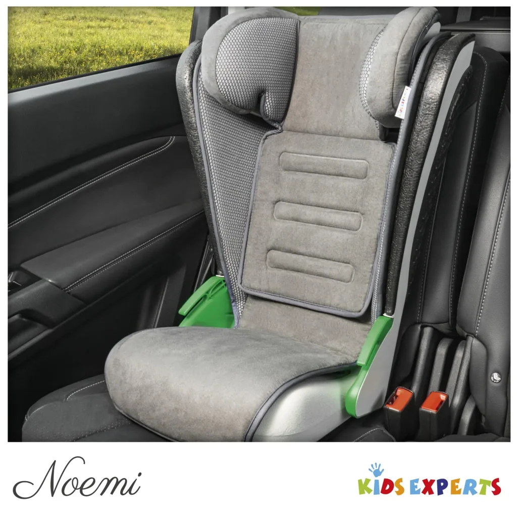 Noemi child seat, foldable car seat, anthracite