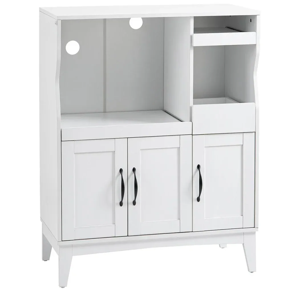 Kitchen cabinet with folding shelf 84 cm x 39 cm x 109 cm