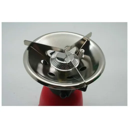 Camping stove with piezo ignition - 1 flame - 1000W - Burning time 3 to 4.5 hours