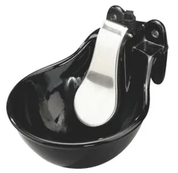 Drinking bowls, set of 2 - double powder coating
