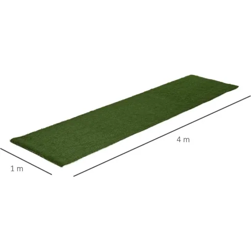Artificial grass carpet for balcony and terrace green
