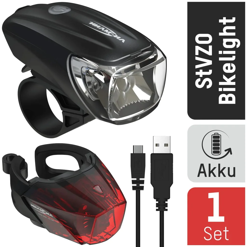 Bicycle light "Combo LED" - BATTERY