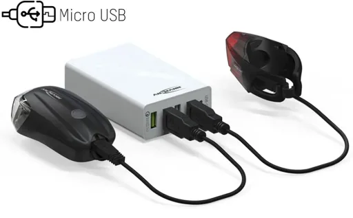 Bicycle light "Combo LED" - BATTERY