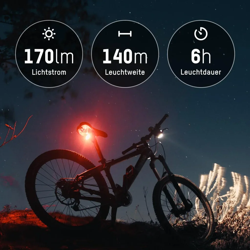 Bicycle light "Combo LED" - BATTERY