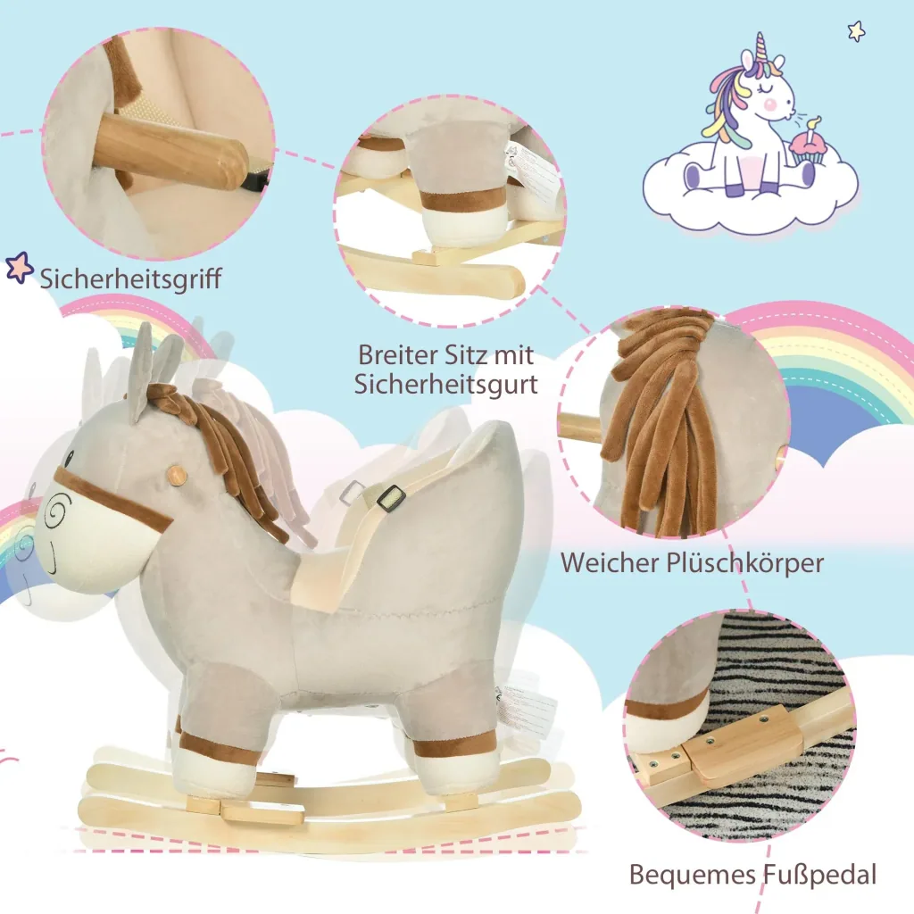 Rocking animal as a donkey