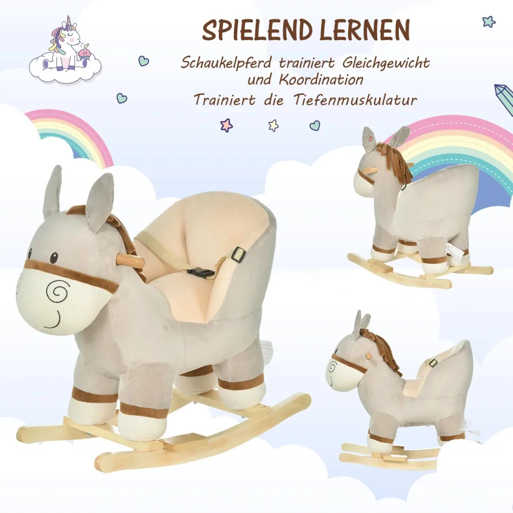 Rocking animal as a donkey