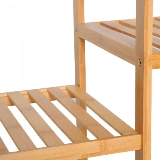 Bathroom shelf with 9 shelves