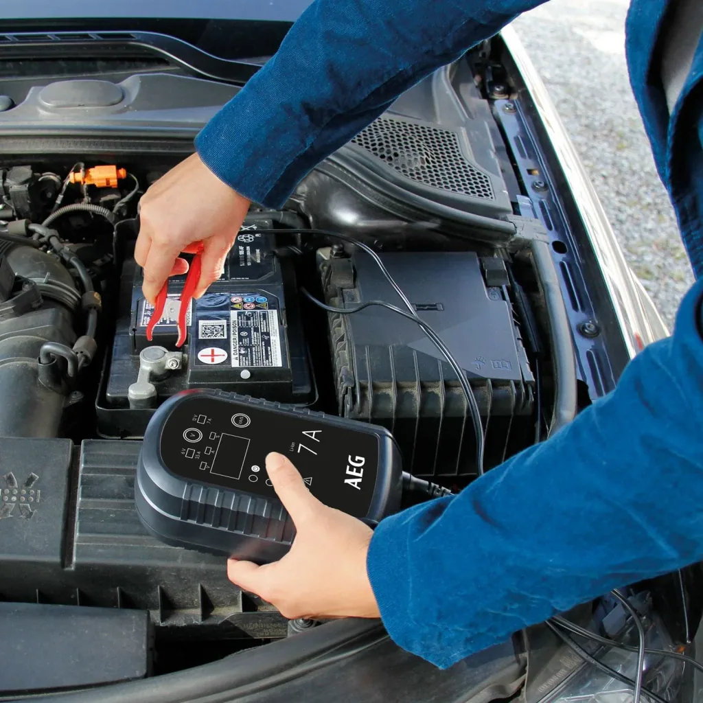 Car battery charger LI 7-3.5A 7 A