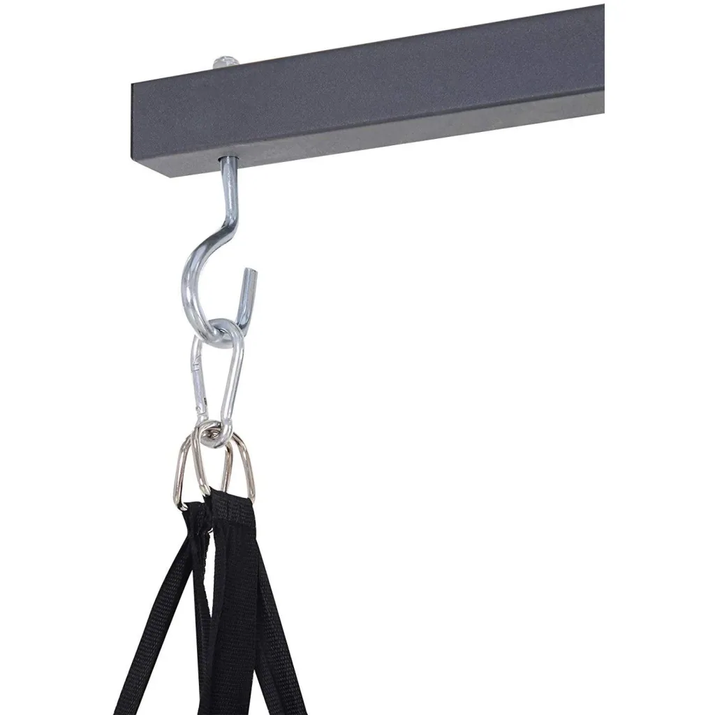 Punching bag stand with punching ball